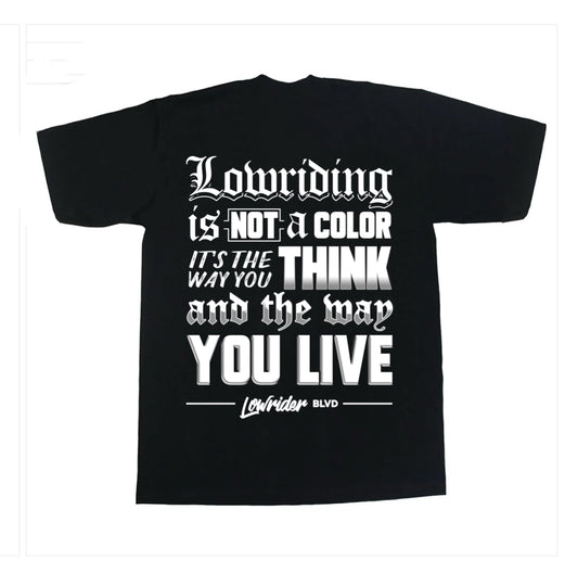 Lowriding Is Not A Color