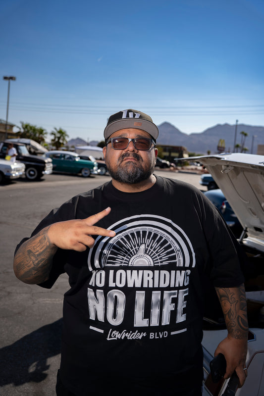 No Lowriding NO Life CHROME